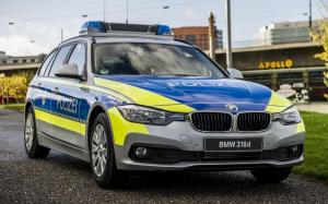 BMW 318d Touring Polizei FuStW 2015 года